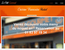 Tablet Screenshot of lepetitgourmet-paris.com